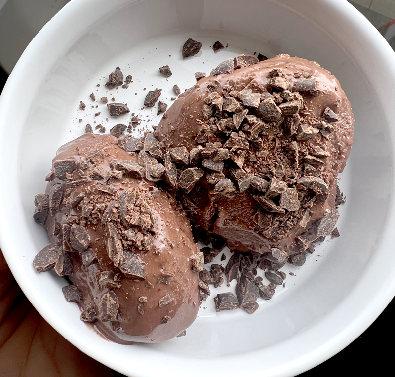 Four-Ingredient Chocolate Nice Cream