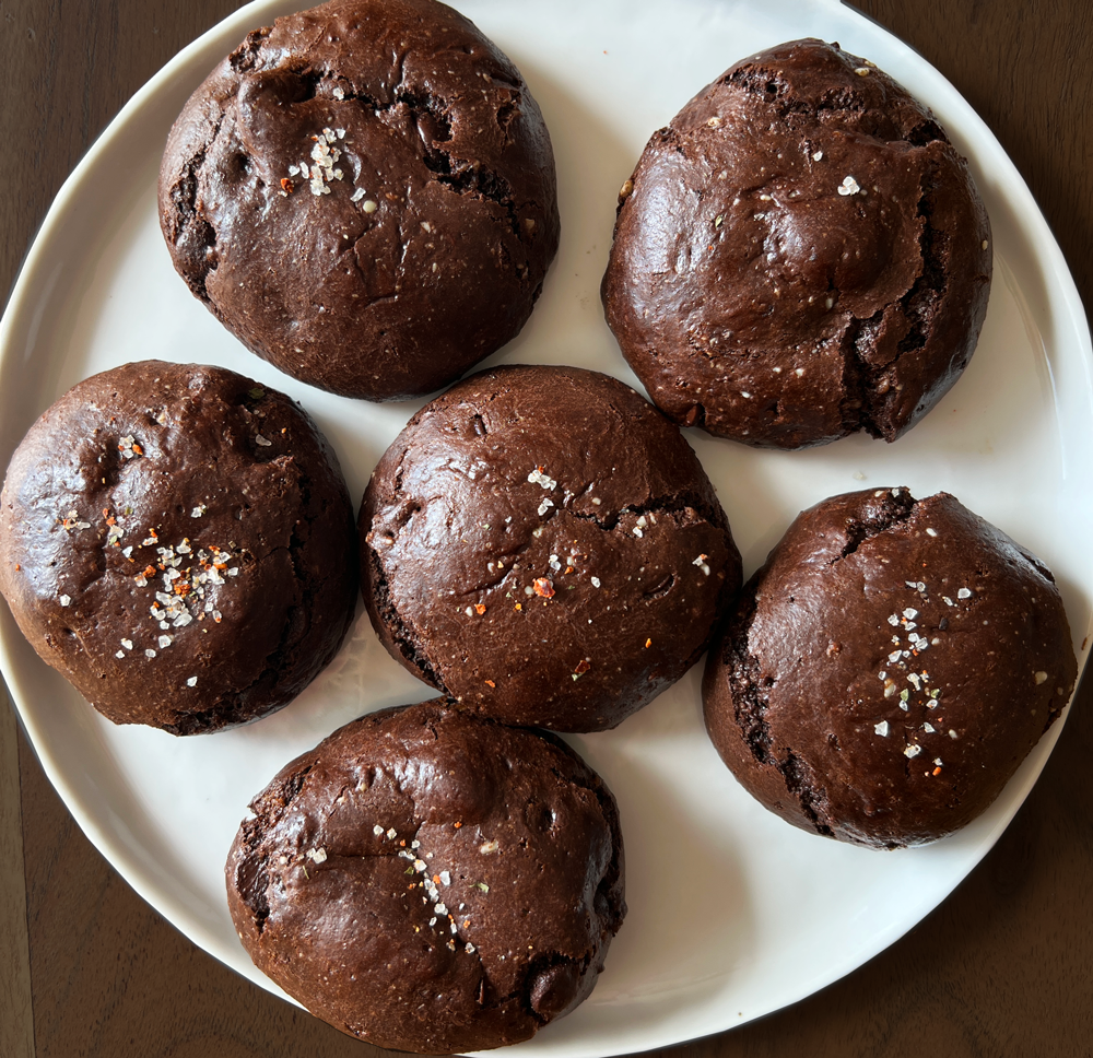 Double Chocolate Brownie Cookies