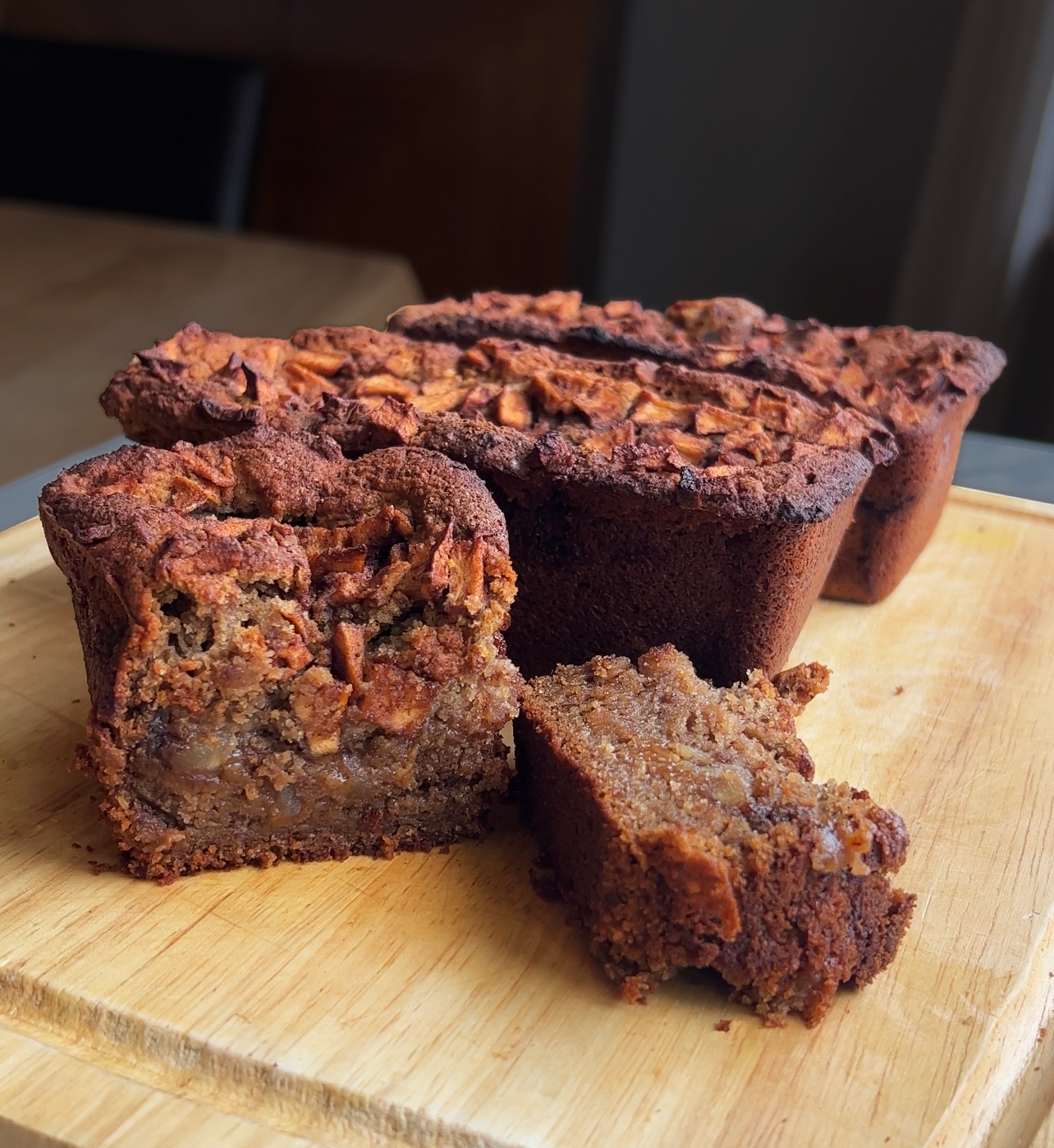 Cinnamon Swirl Apple Bread