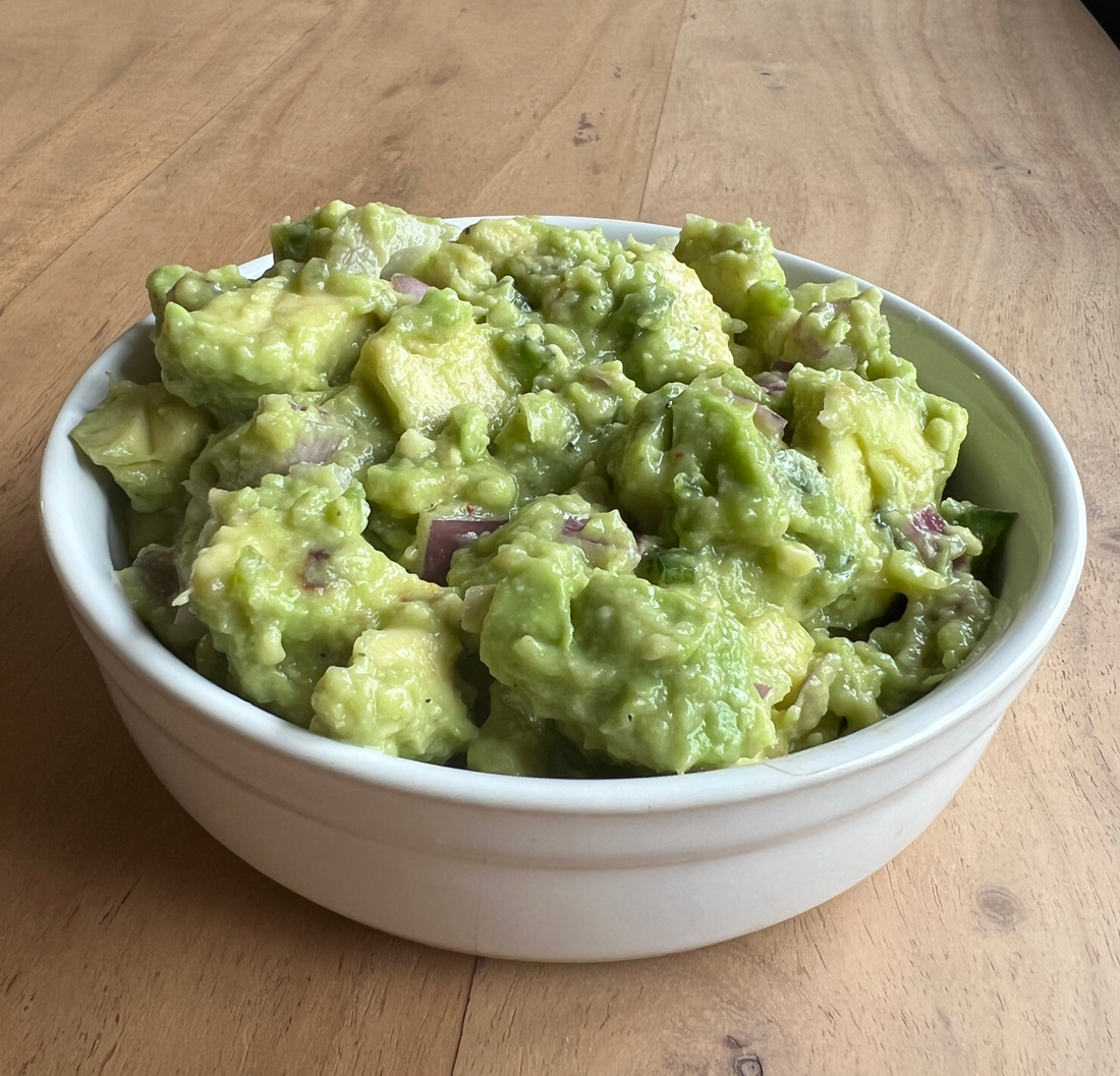 Clean Simple Guacamole