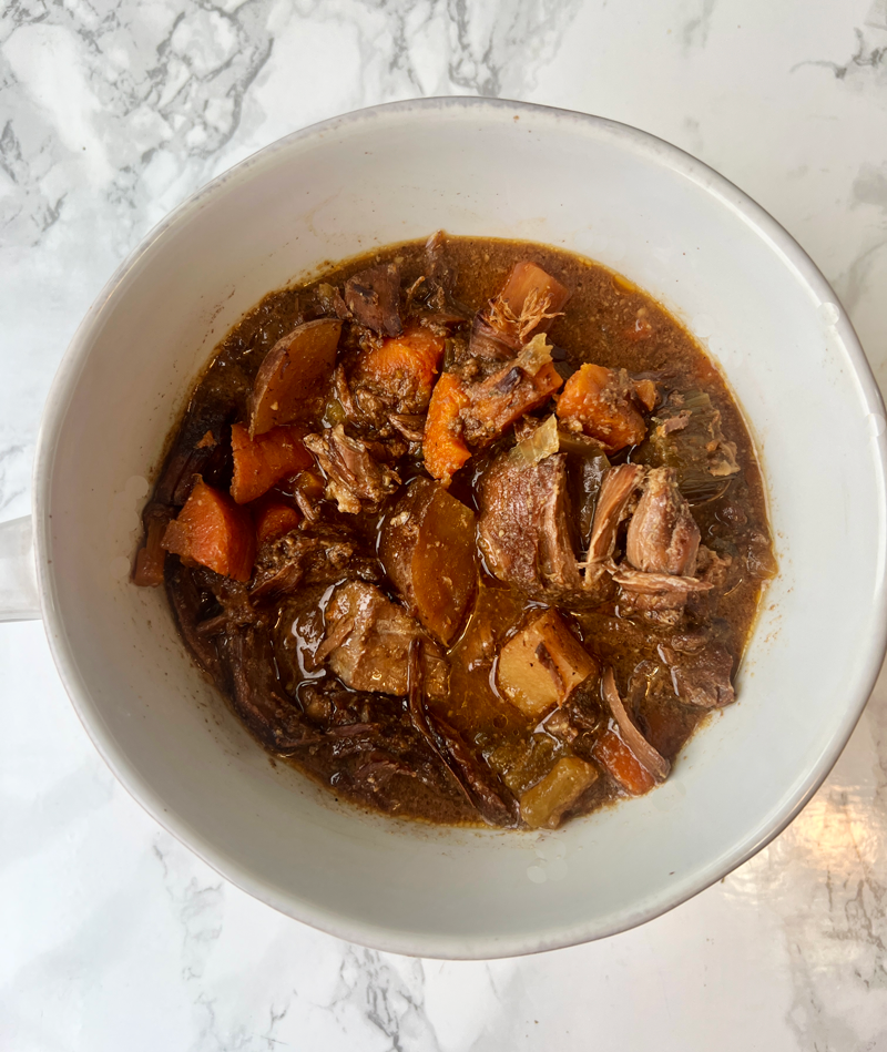 Slow Cooker Grass-Fed Beef Stew