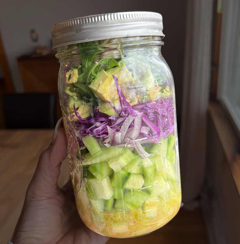 Jar Salad