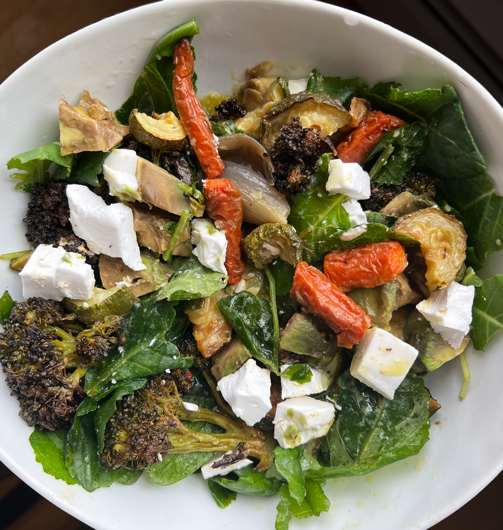 Winter Roasted Vegetable Salad