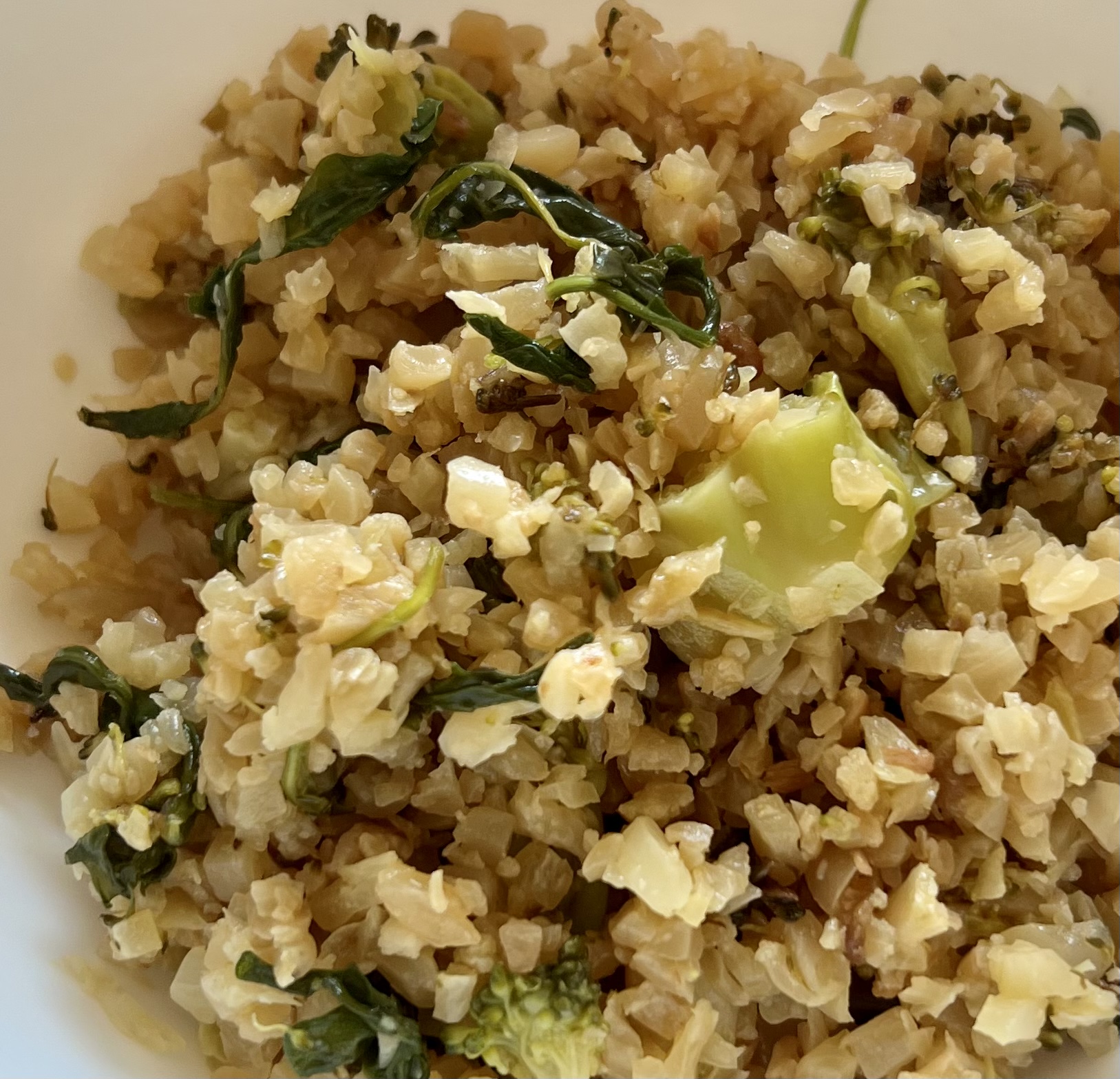 Cauliflower Rice with Broccoli