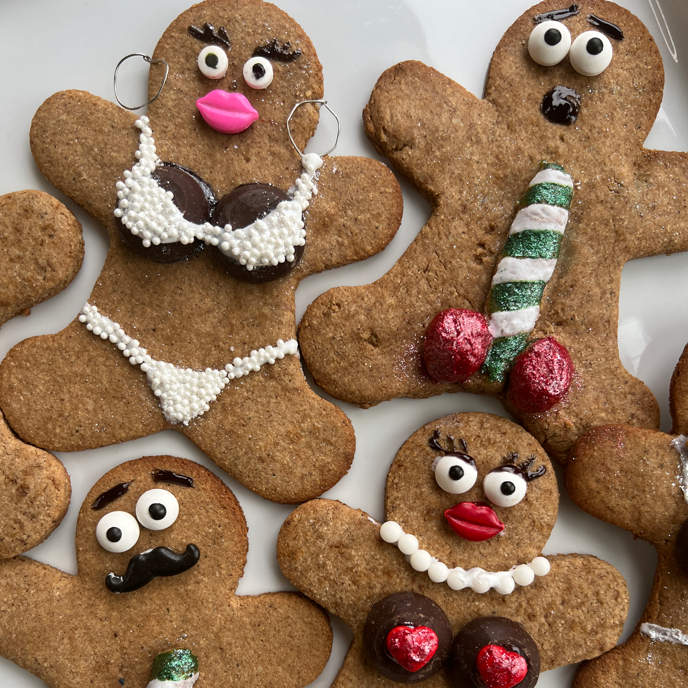 Inappropriate Gingerbread People