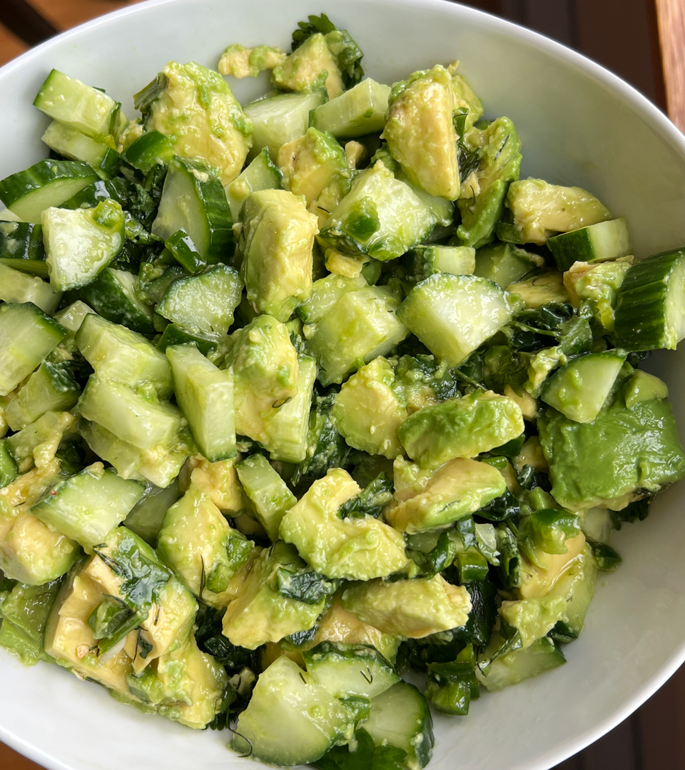 The Best Clean Avocado Salad