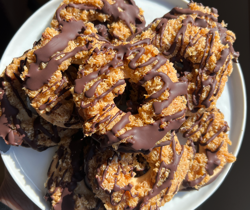 Clean Girl Scout Samoas