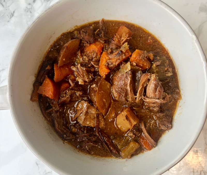 Slow Cooker Grass-Fed Beef Stew